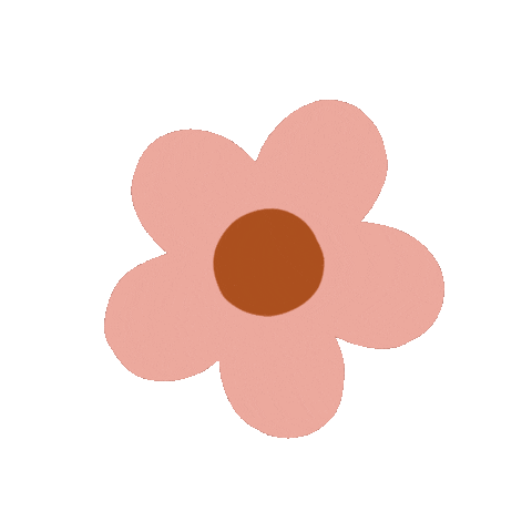 Pink Flower Sticker