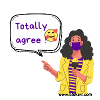 Agree Sticker by Etukart