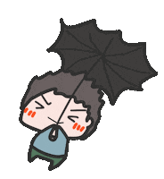 Rain Typhoon Sticker by yomoyeah