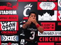Football GIF by Cincinnati Bearcats