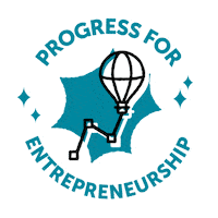 thatsprogresif progress magenta teal entrepreneurship Sticker