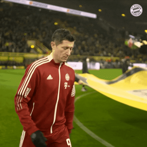 Robert Lewandowski Football GIF by FC Bayern Munich