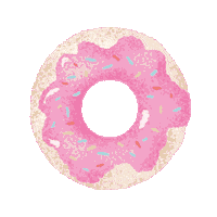 SoTypicalMe stickers donut fika plannerstickers Sticker