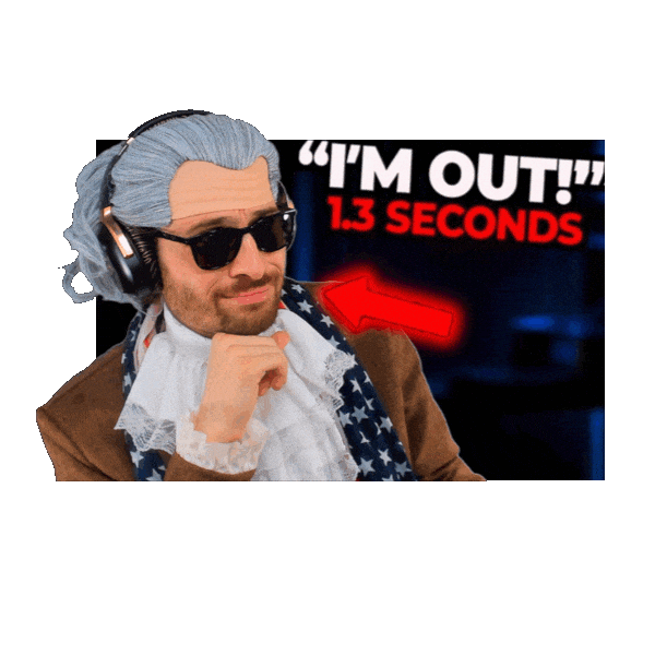 Im Out Youtube Sticker