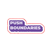 Promofy sbc boundaries push boundaries promofy Sticker