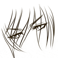 shoot me shit attempts at animating hair too GIF