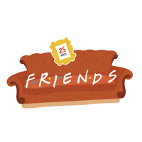 Central Perk Friends Sticker by Warner Channel