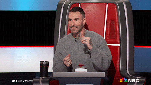 Adam Levine Thumbs Up GIF by The Voice