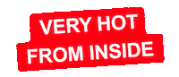 Text Caliente Sticker by BIMBA Y LOLA