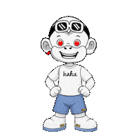 Laugh Out Loud Tee Hee Sticker by Zhot