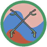 Adventure Badge Sticker