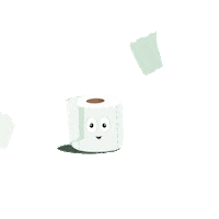 uniquefessler toiletpaper ebs klopapier stuhlgang Sticker