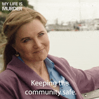 Stay Safe Women Power GIF by Acorn TV