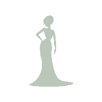 busybrides girl female bride silhouette Sticker