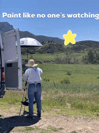 paint mountain love paint it cockrill love to paint GIF