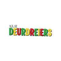 Sew_Smits carnaval groessen deurdreiers Sticker