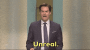 unreal bill hader GIF by Saturday Night Live