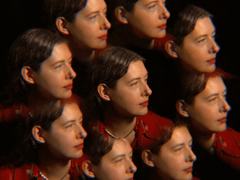 Smirk Smile GIF by GIPHY IRL
