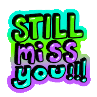 Missing You Sticker Sticker by megan lockhart