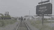 Lonely Train Tracks GIF by deathwishinc
