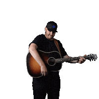 Jamming Rock On Sticker by Trey Lewis