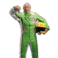 Dakar Rally Thumbs Up Sticker by Tom Coronel