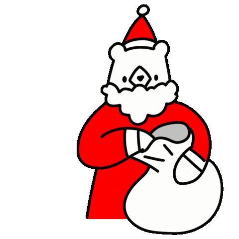 Santa Claus Christmas Sticker