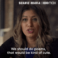 Poetry Beanie GIF by HBO Max