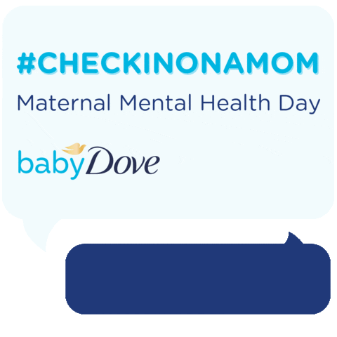 Check In Mental Health Sticker by Baby Dove