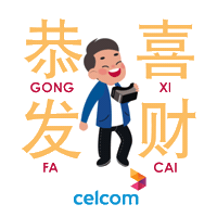 Gongxifacai Sticker by Celcom