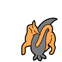 Cat Crow Sticker