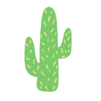 Cactus Magyargif Sticker by Plante Budapest