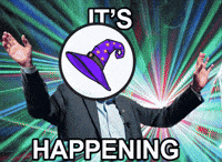 voodootoken party meme memecoin to the moon GIF