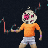 voodootoken meme cryptocurrency coin to the moon GIF