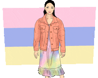 Rainbow Sticker by vone officiel