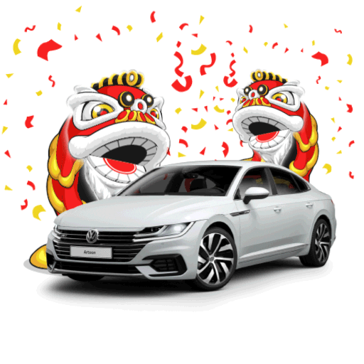 Chinese New Year Gong Xi Fa Cai Sticker by Volkswagen Malaysia