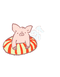 Ocean Swimming Sticker
