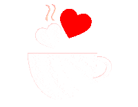 Bom Dia Heart Sticker