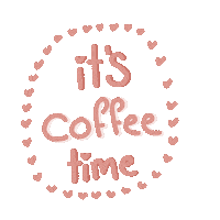 Pink Coffee Sticker