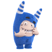 giggle pogo Sticker by Oddbods
