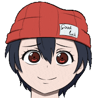 Girl Blush Sticker