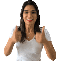 Happy Clique Aqui Sticker by Cris Franklin