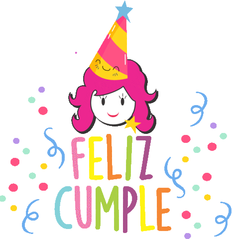 Birthday Cumple Sticker by fulanasgraficas