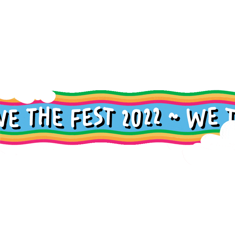 Wtf22 Sticker by We The Fest