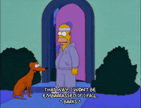 homer simpson dog GIF