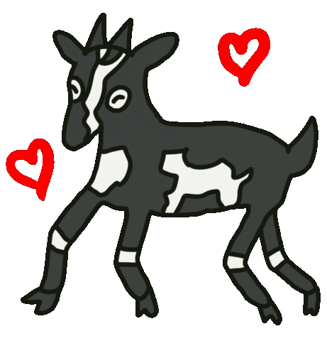 Goat Mow Sticker