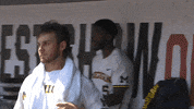 umichathletics stretch towel michiganbaseball kauffmann GIF
