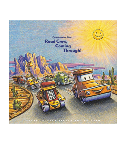 Picture Book Construction Site Sticker by Stacy McAnulty