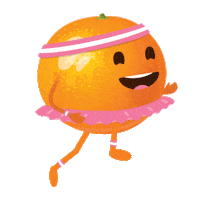 DarlingCitrus pink orange race lemon Sticker