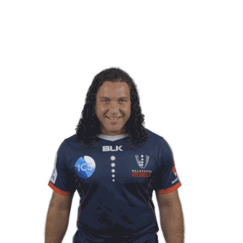 melbournerebels celebration super rugby melbourne Sticker
